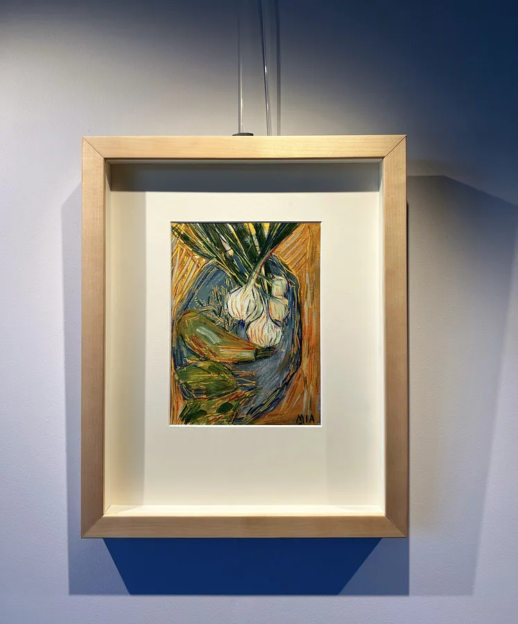 Imagen de Tsibulka de Solomiya Ortynska, tamaño: 14х20, hecho de Óleo sobre papel, de Львів, con un precio de $100