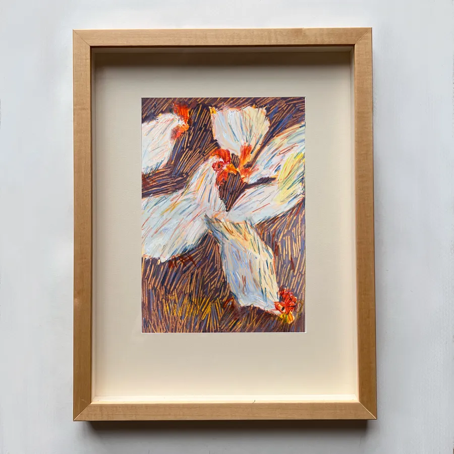 Image de Курочки par Соломія Ортинська, taille : 20х30 см, médium Живопис, faisant partie de la série Про дім, au prix de $150