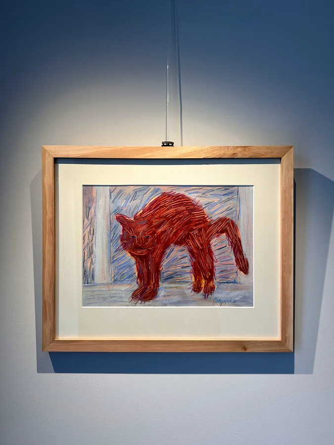 Image of Лютий  by Solomiya Ortynska, size: 20х30, Painting medium, part of the Про дім series, priced at $120