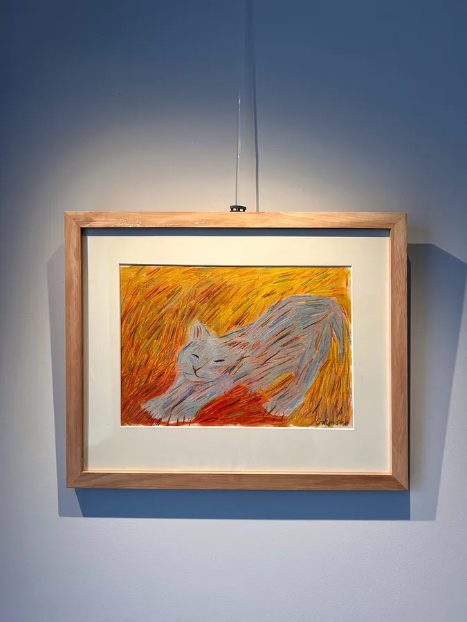 Imagen de Marzo de Solomiya Ortynska, tamaño: 20х30 см , hecho de Óleo sobre papel, medio Pintura, de Львів , parte de la serie Про дім, con un precio de $120