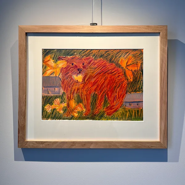 Imagen de Abril de Solomiya Ortynska, tamaño: 20х30 см , hecho de Óleo sobre papel, medio Pintura, de Львів, parte de la serie Про дім, con un precio de $120
