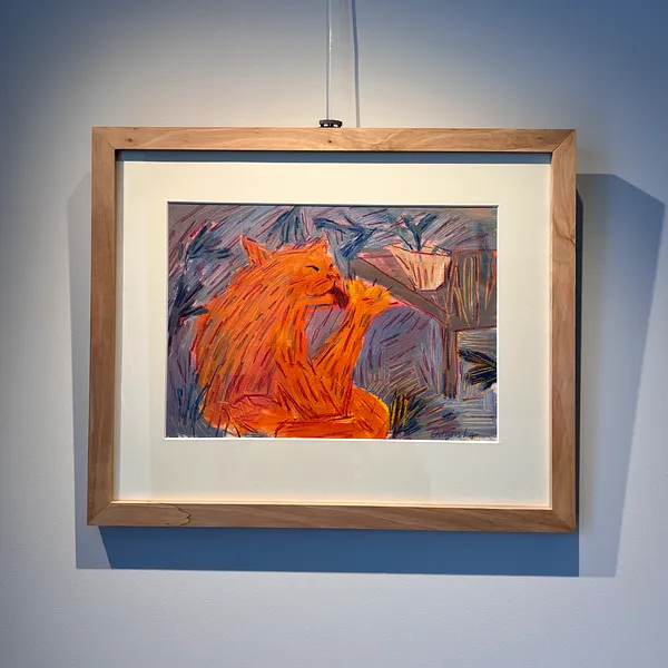 Bild von Січень  von Соломія Ортинська, Größe: 20х30 см, Живопис Medium, Teil der Про дім Serie, zum Preis von $130