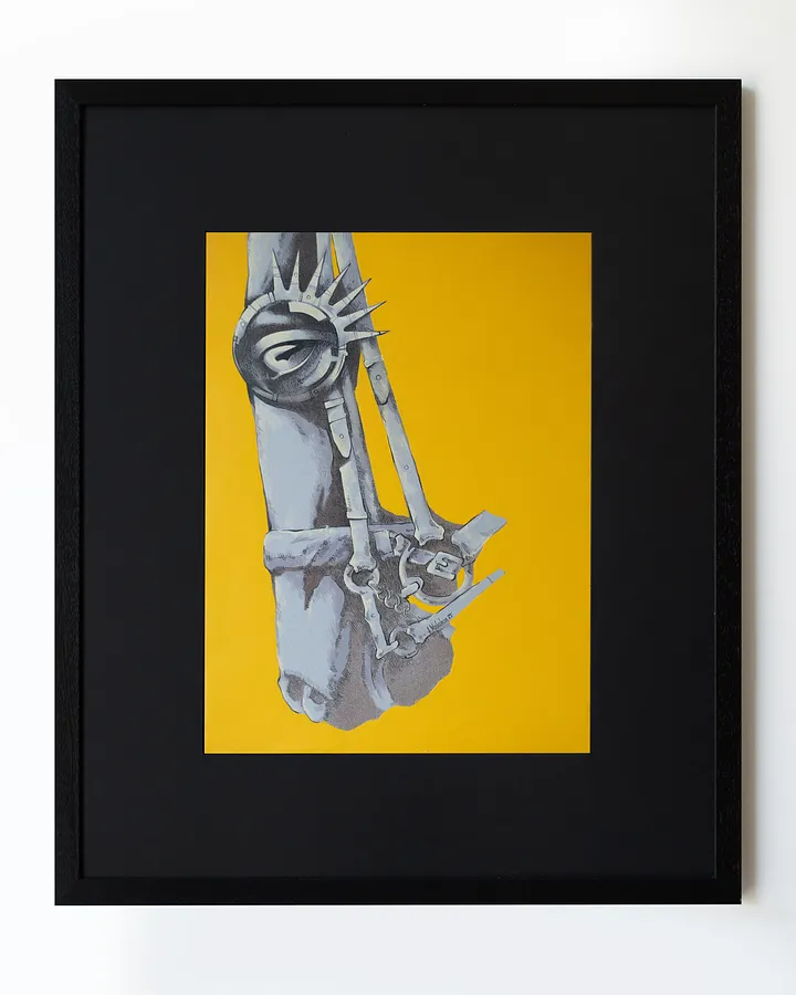 Image de Винахідник | Inventor par Олександр Макогон, taille : 52 х 62 cм, médium Графіка, faisant partie de la série Horses, au prix de $350