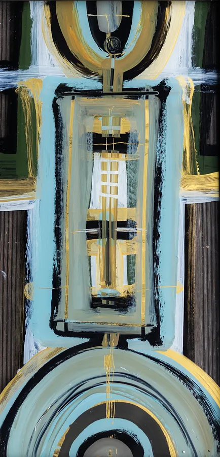 Imagen de AV2A5830 de Dzvinka Zahaika, tamaño: 20х40, medio Pintura sobre vidrio, con un precio de ₴9000