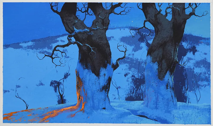 Obraz Sketch 206  autorstwa Artem Rohovyi, rozmiar: 17x29, medium Painting, cena: $300