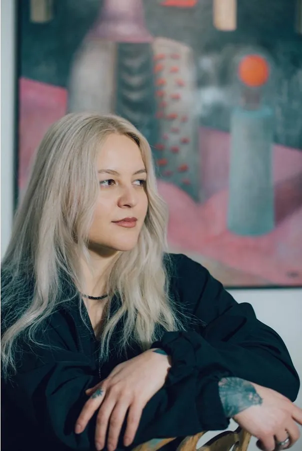 Ritratto dell'artista ABRA, che lavora nello stile митець (Львів, Ucraina)