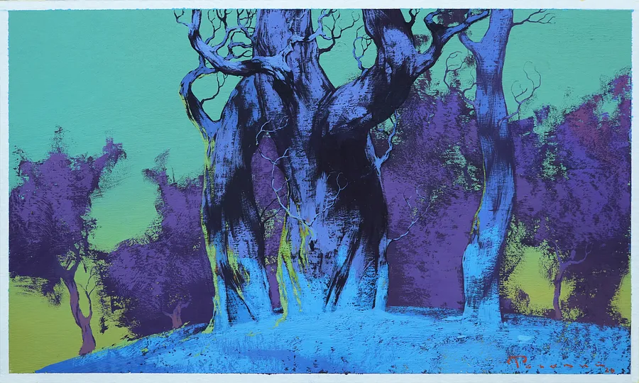 Bild von Sketch 207 von Artem Rohovyi, Größe: 17x29, Painting Medium, zum Preis von $300