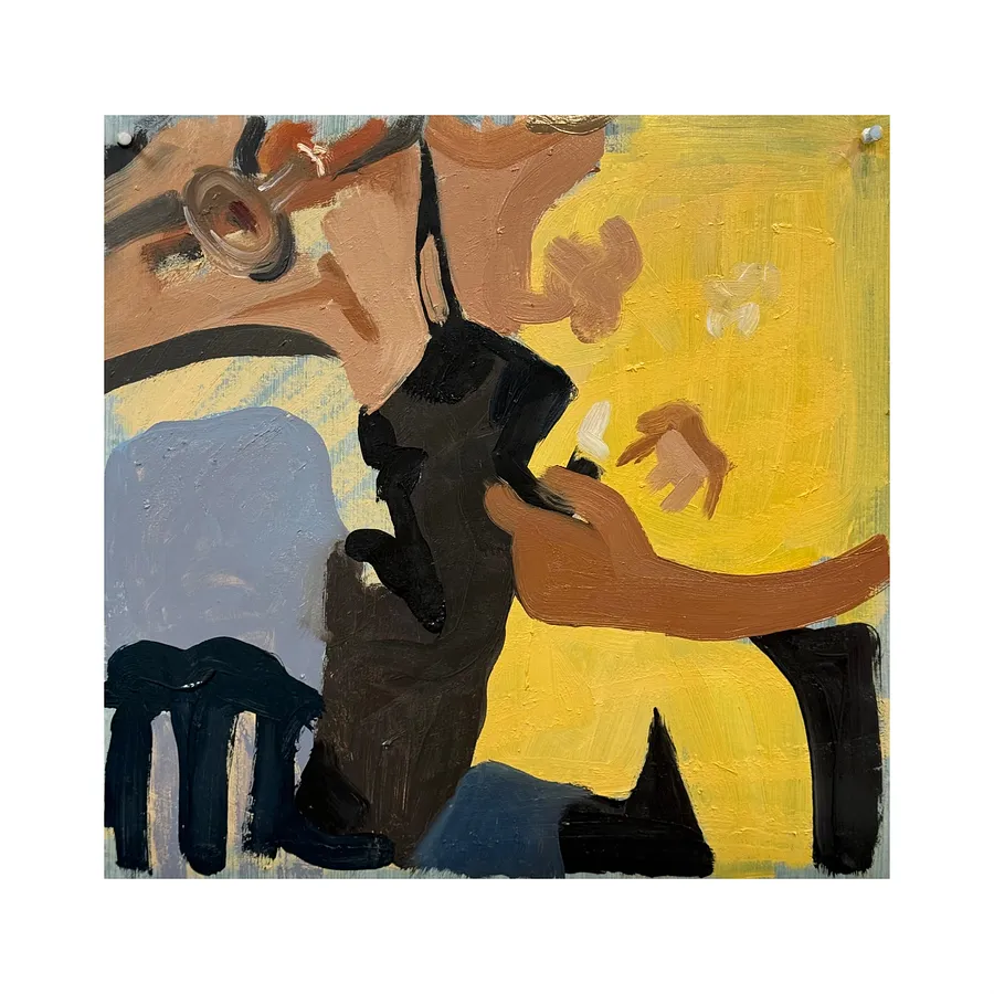 Obraz Party autorstwa Adriana Shportan, rozmiar: 35x35, medium Painting, część serii Moments, cena: £450