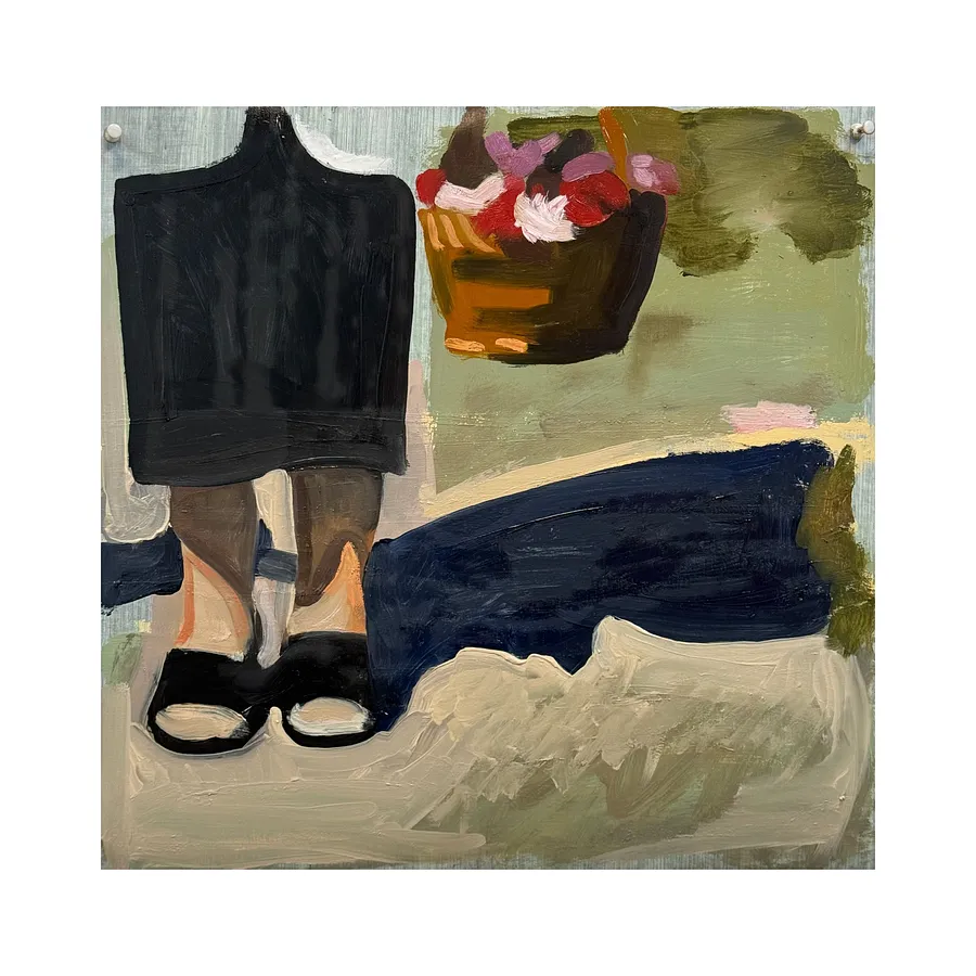 Image de "Spasa" par Adriana Shportan, taille : 35x35, médium Painting, faisant partie de la série Moments, au prix de £450