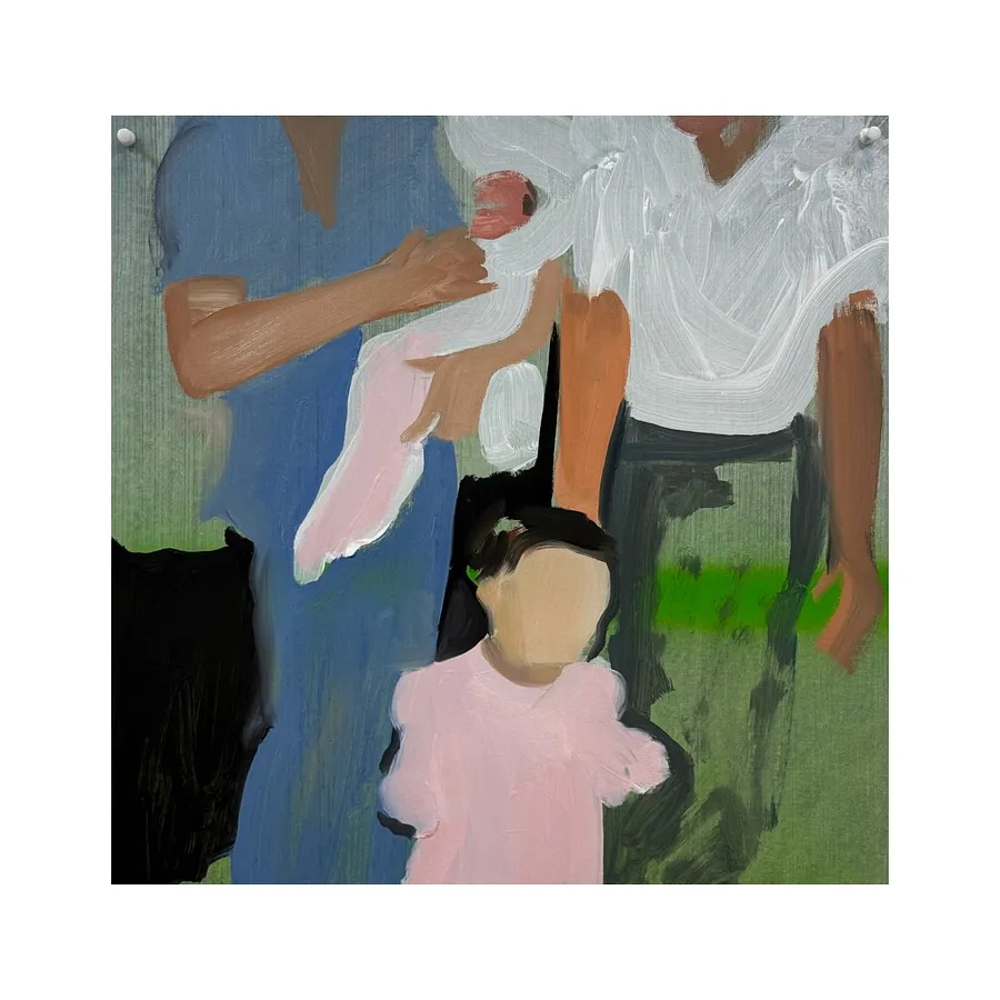 Зображення "Family portrait" від Adriana Shportan, розмір: 35x35, медіум: Painting, серія: Moments, ціна: £450