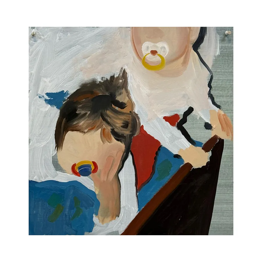 Image de Next morning par Adriana Shportan, taille : 35x35, médium Painting, faisant partie de la série Moments, au prix de £450