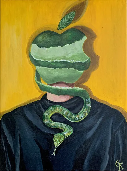 Image de Pokusa par Kristina Yurchuk, taille : 30*40, médium Malarstwo, faisant partie de la série Obecność