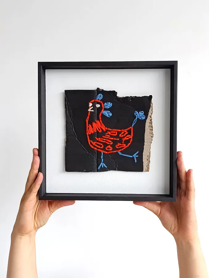 Immagine di Untitled di Юлія Семків, medium: Живопис