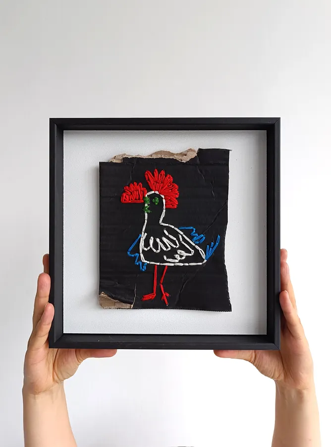 Immagine di Untitled di Юлія Семків, dimensioni: 25*25, medium: Живопис