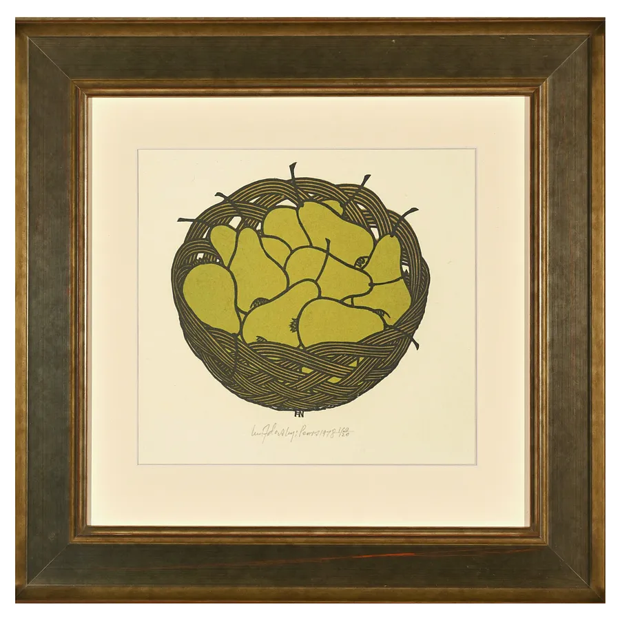 Obraz Груші autorstwa Гніздовський Яків, rozmiar: 17,7x20,3 см