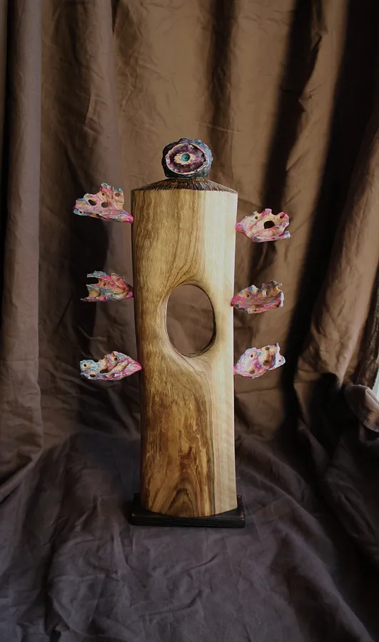 Obraz Свідок весни autorstwa Andrii Hunka, rozmiar: 38*20*5, medium Скульптура, część serii Annihilation, cena: $300