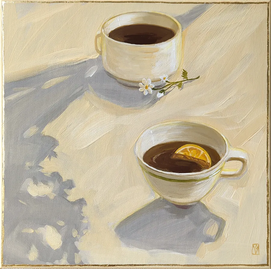 Image de Untitled 7 par Olha Vlasova, taille : 50x60cm, médium Painting, au prix de $1000