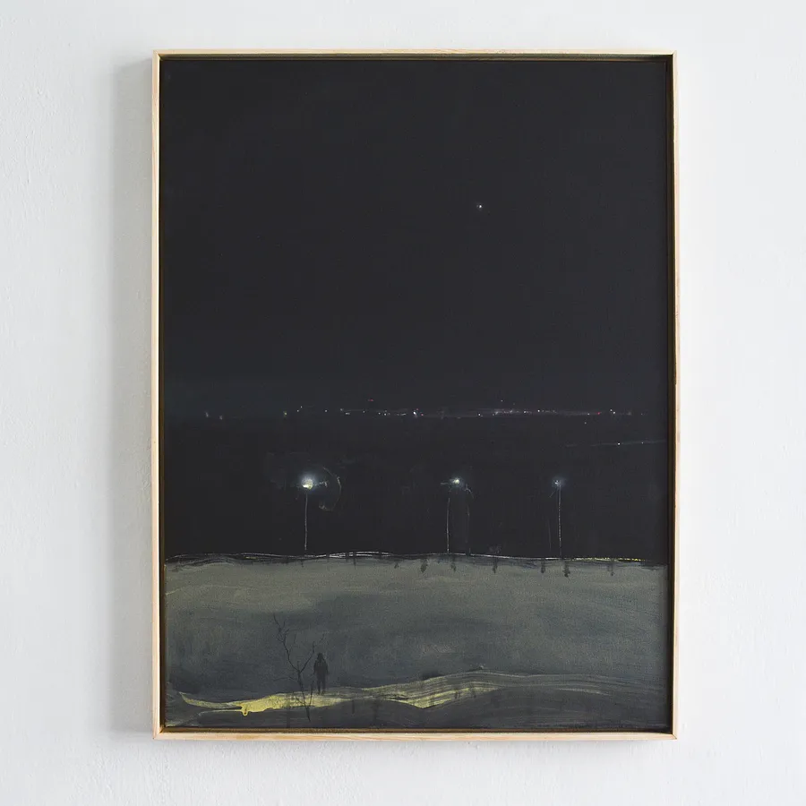 Immagine di Peyzazhka alley, evening di Igor Nekraga, dimensioni: 80x60, medium: Painting, serie: Acrylics, prezzo: $800