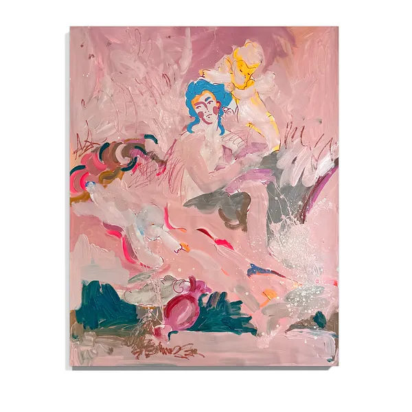 Image de Venus  par Notuko , taille : 90x136, médium Painting, faisant partie de la série myths, au prix de €1500