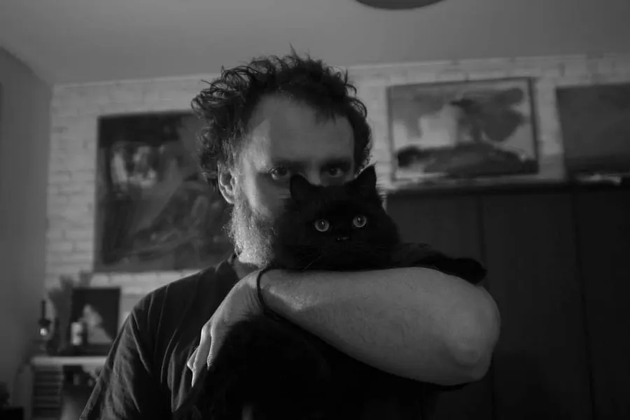 Portrait of Євген Григорʼєв, who works in the художник style (Lviv, Ukraine)