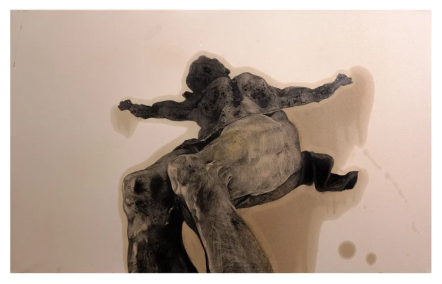 Image de Untitled par євген григор'єв, médium Графіка, faisant partie de la série "Посмішка розіп'ятої людини"