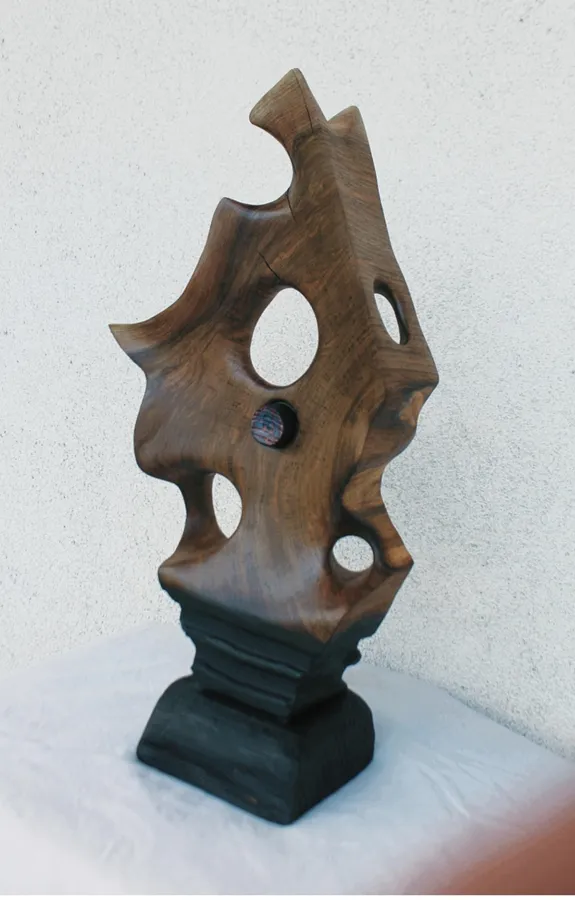 Image de Стержень par Andrii Hunka, taille : 44*21*11, médium Скульптура, faisant partie de la série Annihilation, au prix de $250