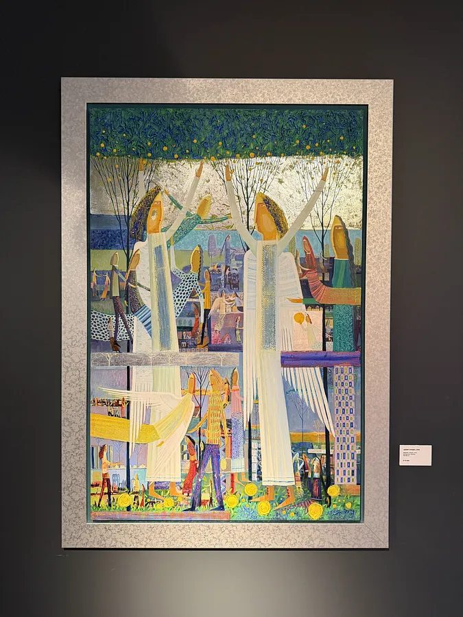 Image de Добрі плоди par Роман Опалинський, taille : 144х101см, médium Графіка, au prix de $4500