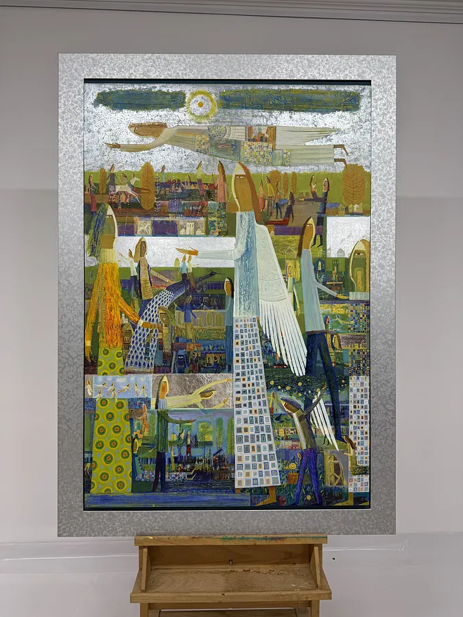 Image de Охоронець неба par Роман Опалинський, taille : 144х101см, au prix de $4500