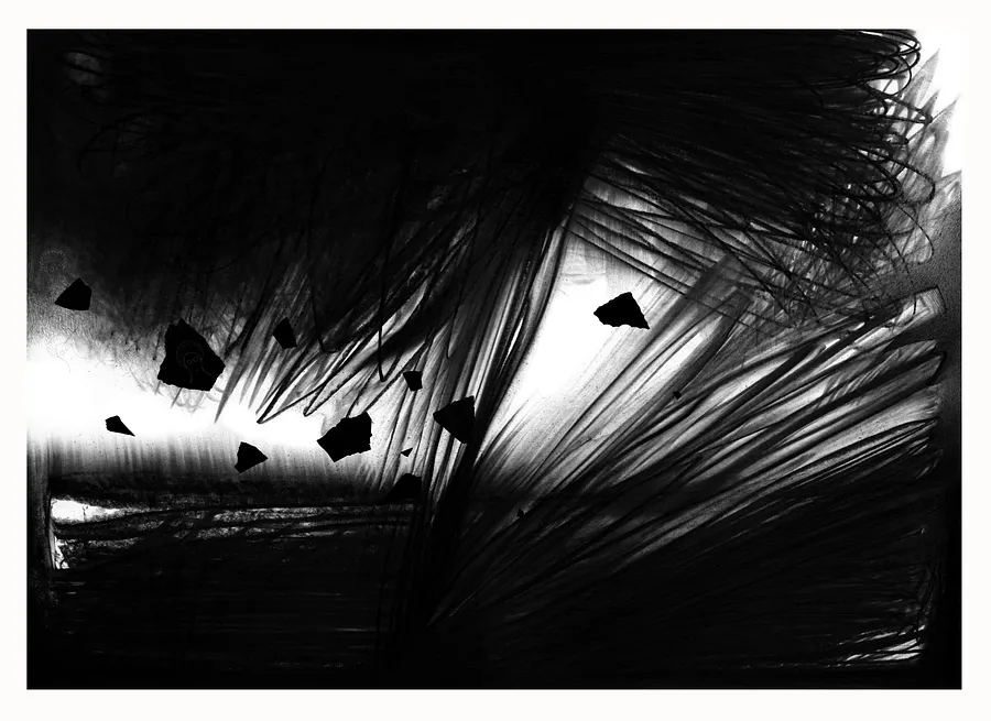 Image de 22 par євген григор'єв, taille : А3, médium Графіка, faisant partie de la série "Чорне,сіре, біле", au prix de €400