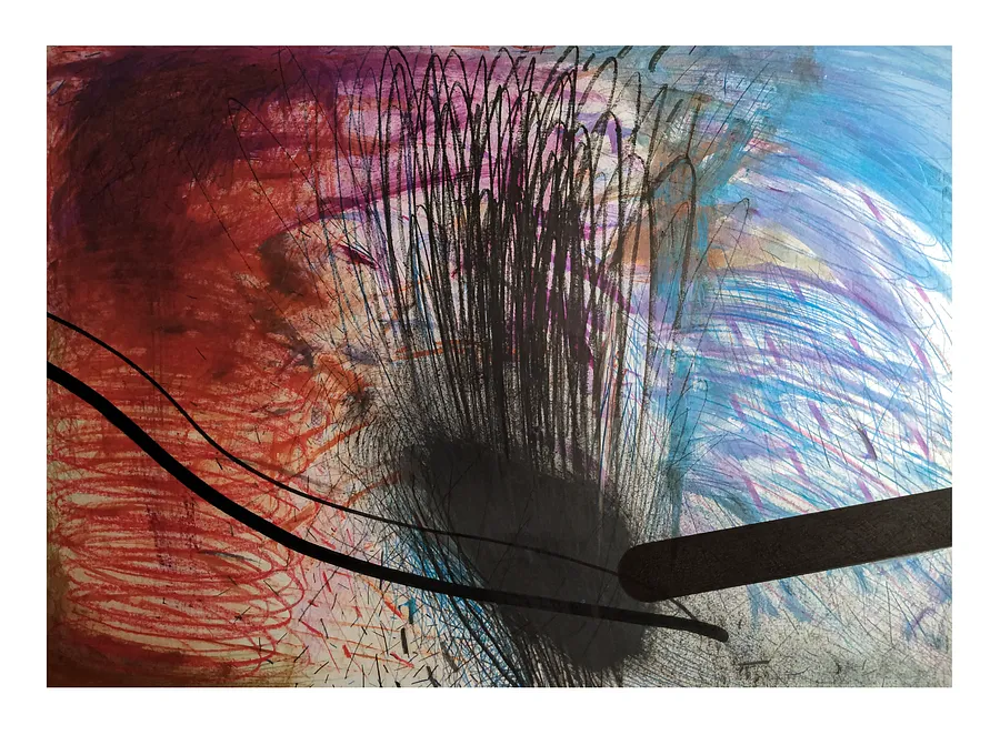 Image de Untitled par євген григор'єв, médium Графіка, faisant partie de la série "Камені у кишенях"