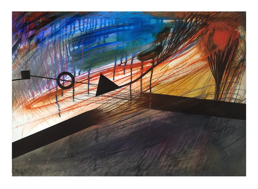 Image de Untitled par євген григор'єв, médium Графіка, faisant partie de la série "Камені у кишенях"